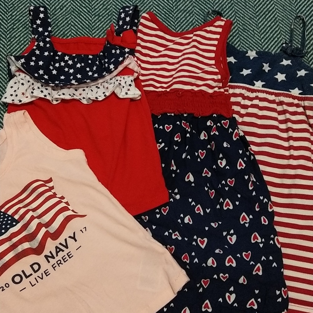 Girls 3t Americana bundle